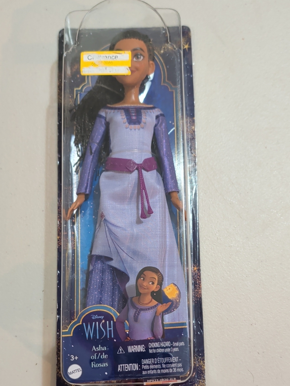 Disney Asha of Rosas Doll in Lavender and Deep Purple